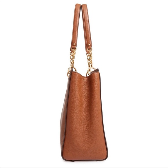 Tory Burch Everly Leather Tote - Picture 11 of 13